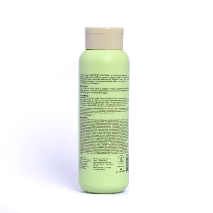 Shampoo de romero y biotina