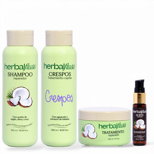 Combo de Reparación cabello crespo