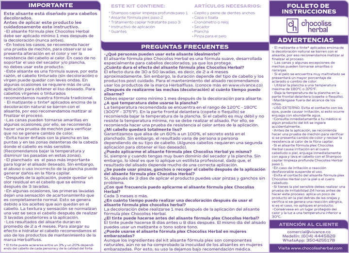 Kit alisante Plex
