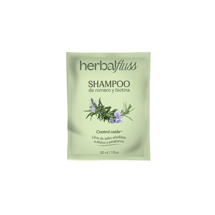 Shampoo de romero y biotina